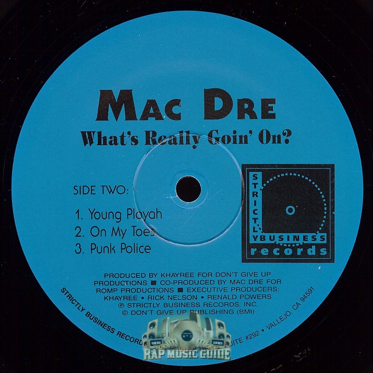 Mac Dre - What's Really Going On?: Record | Rap Music Guide